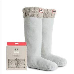 HUNTER Original Tall Cable Knit Women's Boot Socks